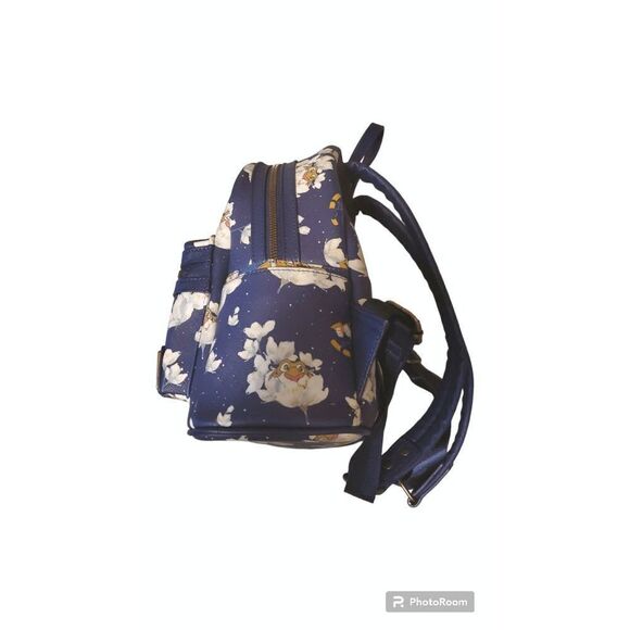 Loungefly Disney OG HEART LOGO Aladdin Jasmine Rajah tiger mini backpack main image 4